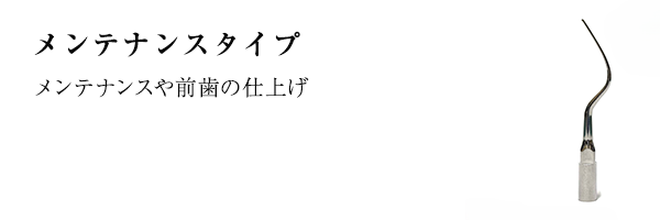 メンテナンスタイプ